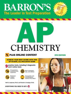 cover image of AP Chemistry with Online Tests